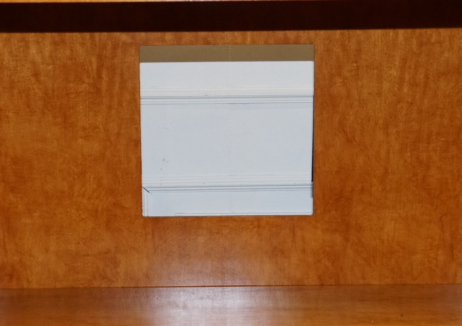 AMERICAN HICKORY WHITE GENESIS BIEDERMEIER SATIN WOOD ARMOIRE OR TV CABINET