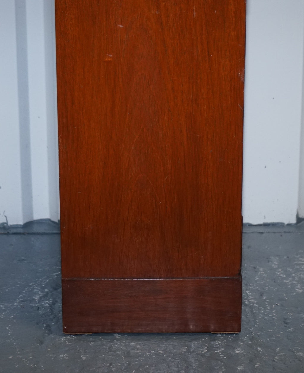 MILITARY CAMPAIGN STYLE TALLBOY TALL  CHEST OF DRAWERS BRASS HANDLES