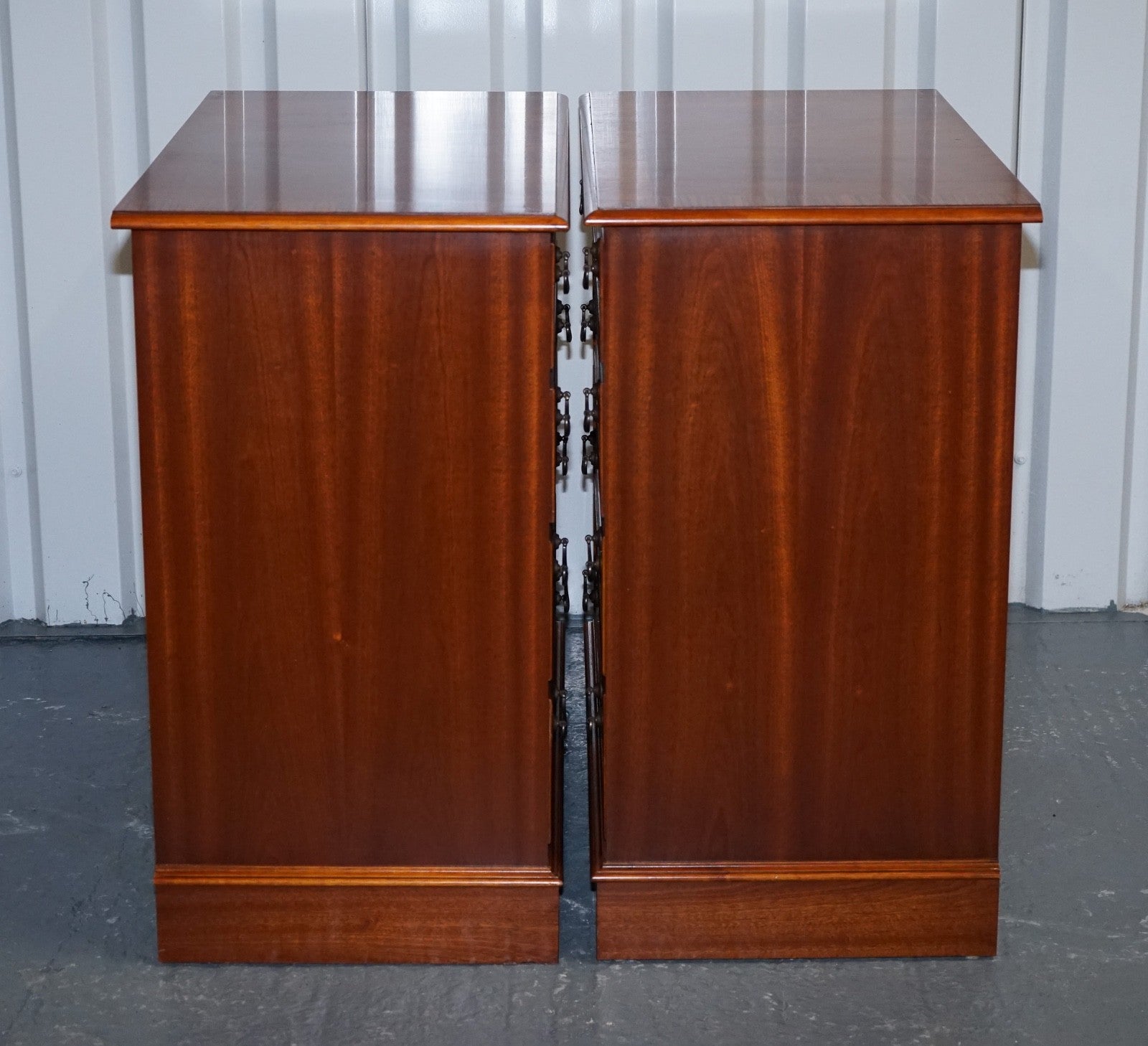 PAIR OF LARGE EDWARDIAN STYLE CHEST OF DRAWERS MADE BY PAUL SMITH BRIGHTON (1/3)