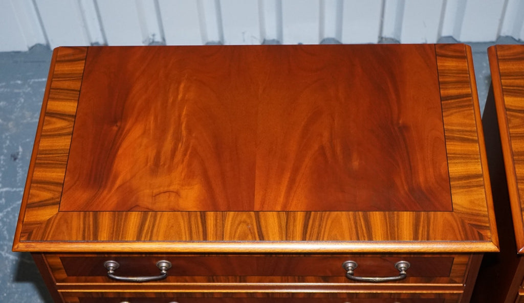 PAIR OF LARGE EDWARDIAN STYLE CHEST OF DRAWERS MADE BY PAUL SMITH BRIGHTON (3/3)