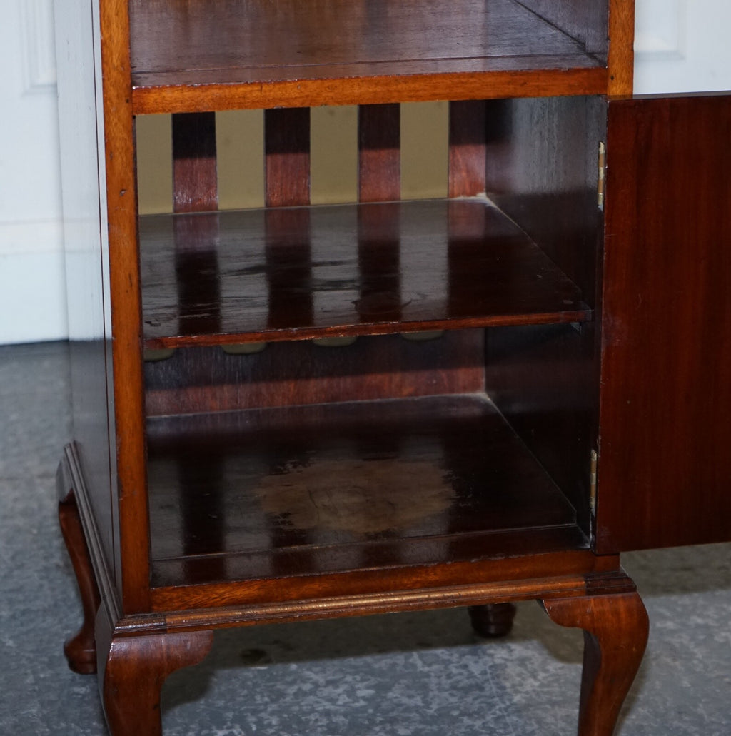 BEAUTIFUL ART DECO 1920's HARDWOOD SIDE END LAMP BED SIDE NIGHTSTAND TABLE