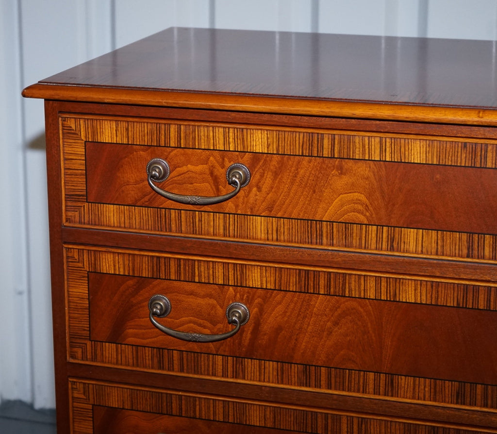 PAIR OF LARGE EDWARDIAN STYLE CHEST OF DRAWERS MADE BY PAUL SMITH BRIGHTON (1/3)