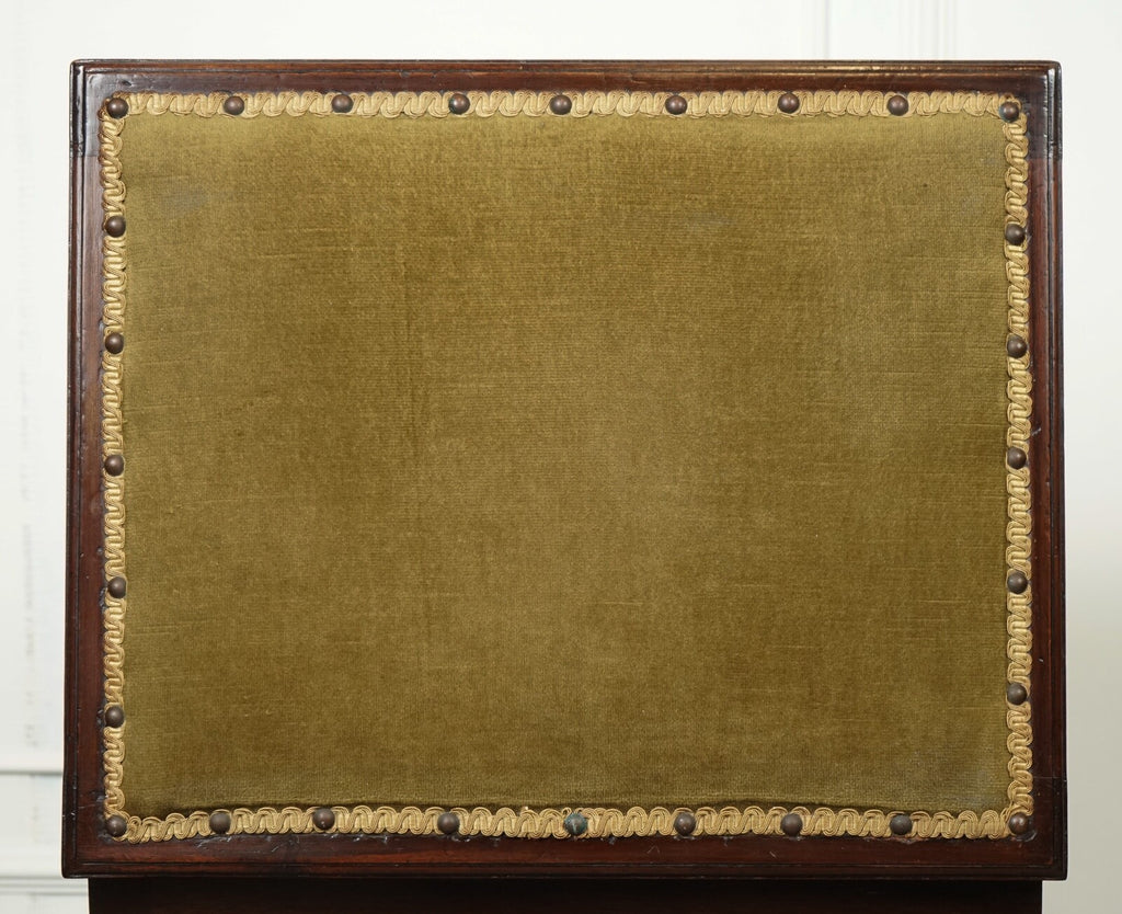 LAiDLER ROBSONS PIANO STOOL WITH STORAGE ON CLAW & BALL FEET