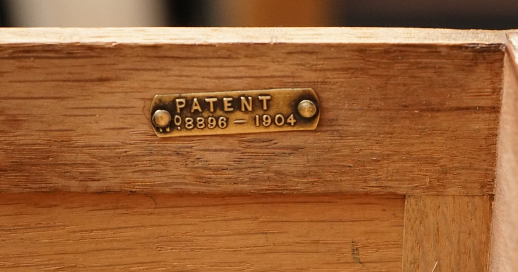 ANTIQUE 1904 ARTS & CRAFTS PERIOD CHEST OF DRAWERS MADE BY HARRIS LEBUS