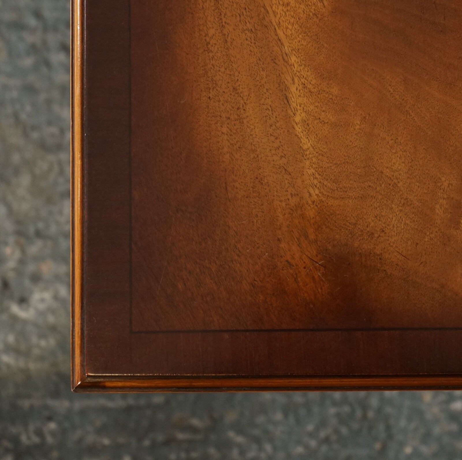 BEVAN FUNNEL REVOLVING BOOKCASE END TABLE RAISED ON BRASS CASTORS