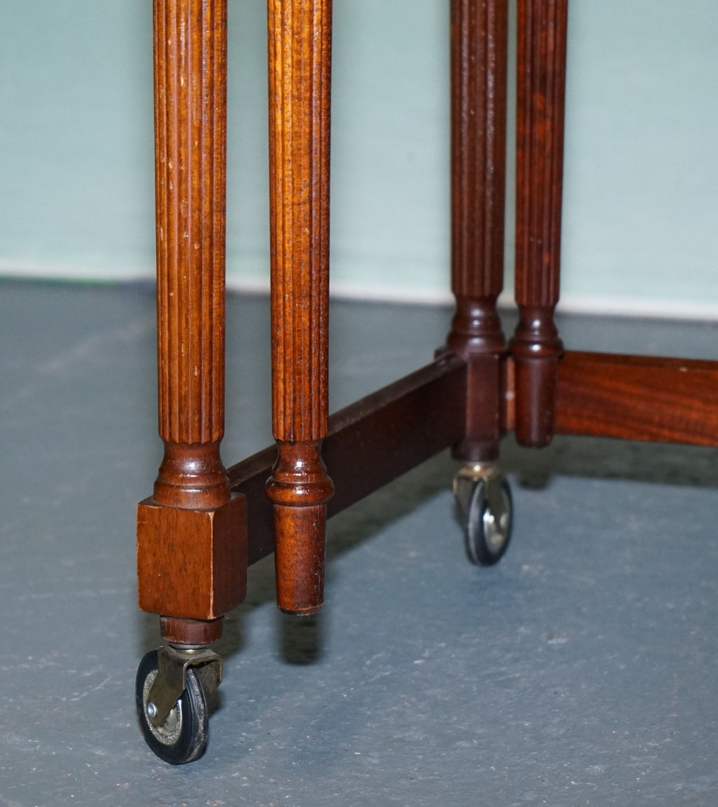 MCINTOSH MID CENTURY NESTiNG EXTENDABLE TABLE SET