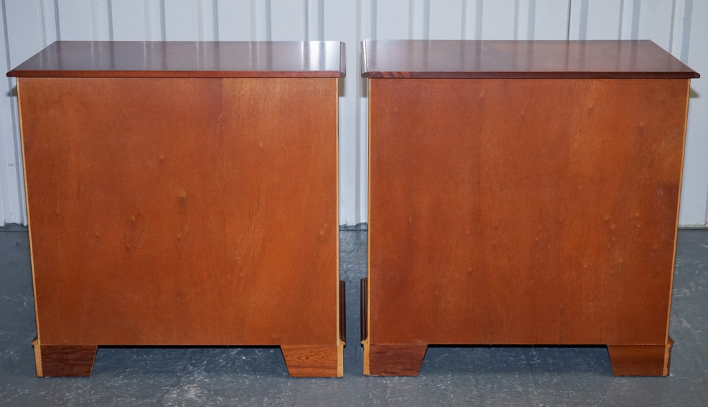 PAIR OF LARGE EDWARDIAN STYLE CHEST OF DRAWERS MADE BY PAUL SMITH BRIGHTON (2/3)