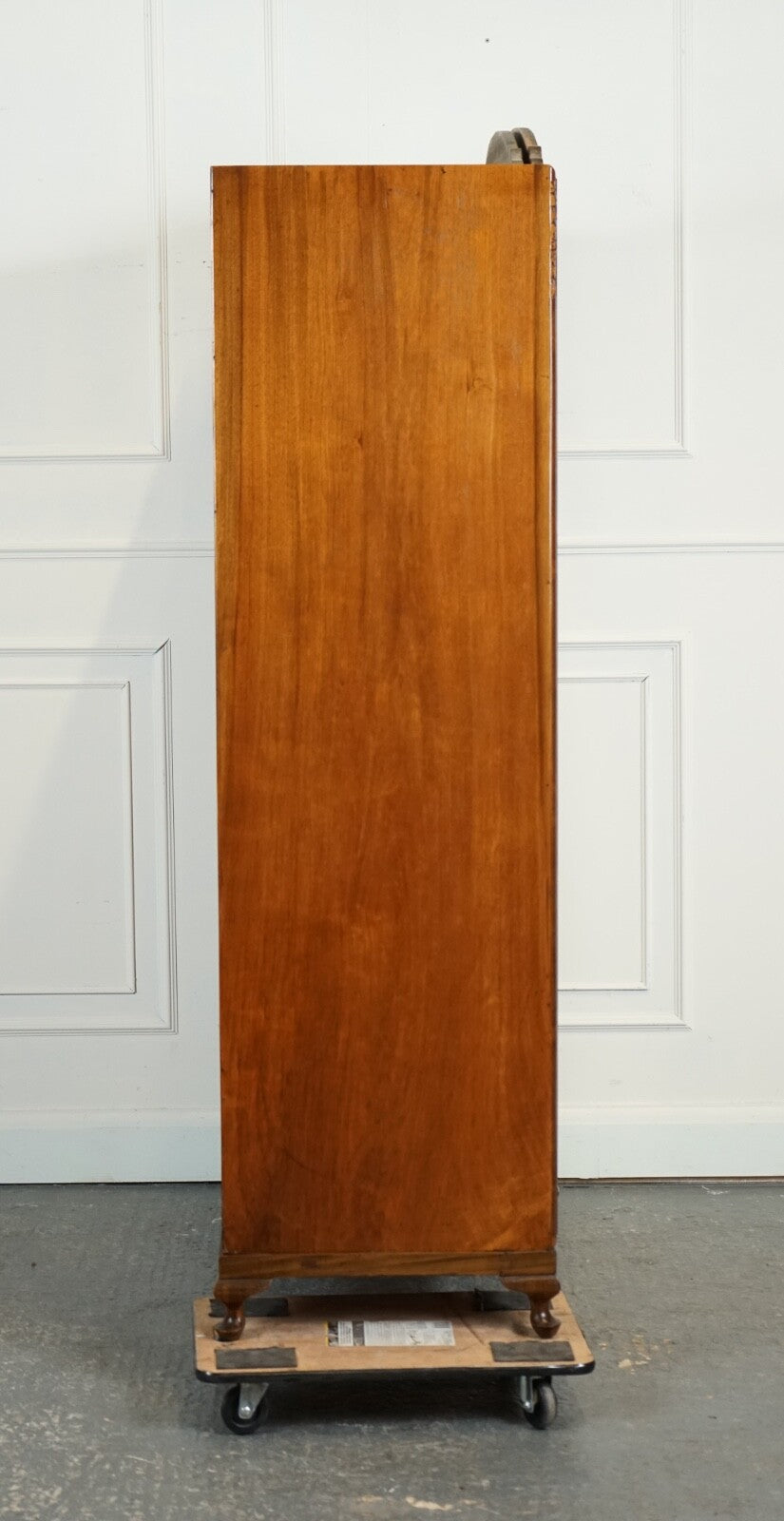 LOVELY ART DECO LARGE BURR WALNUT WARDROBE