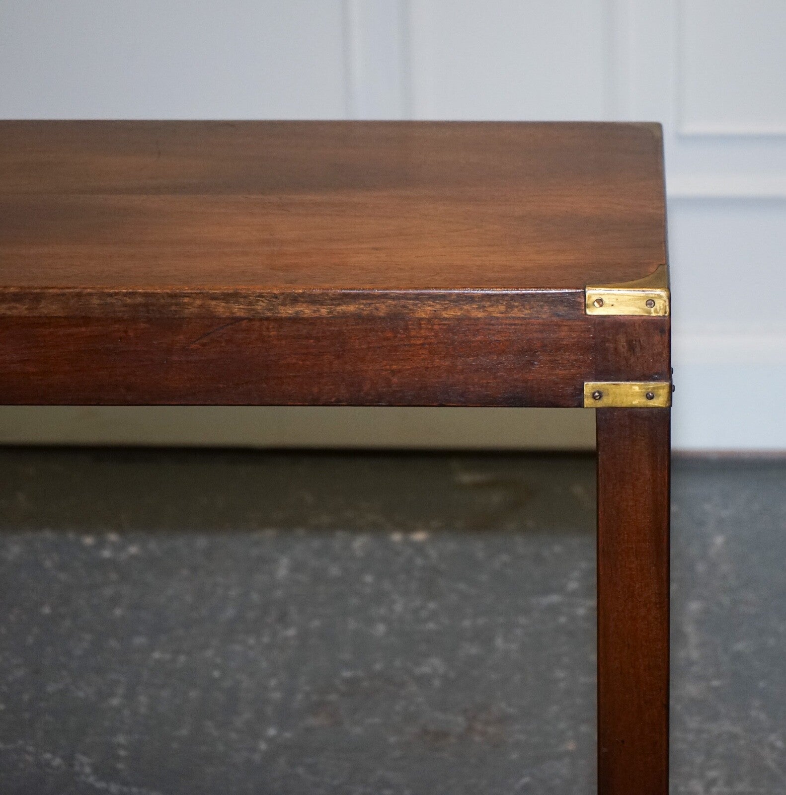 R.E.H KENNEDY FOR HARRODS LONDON CAMPAIGN SERVING TABLE CONSOLE TABLE SIDEBOARD