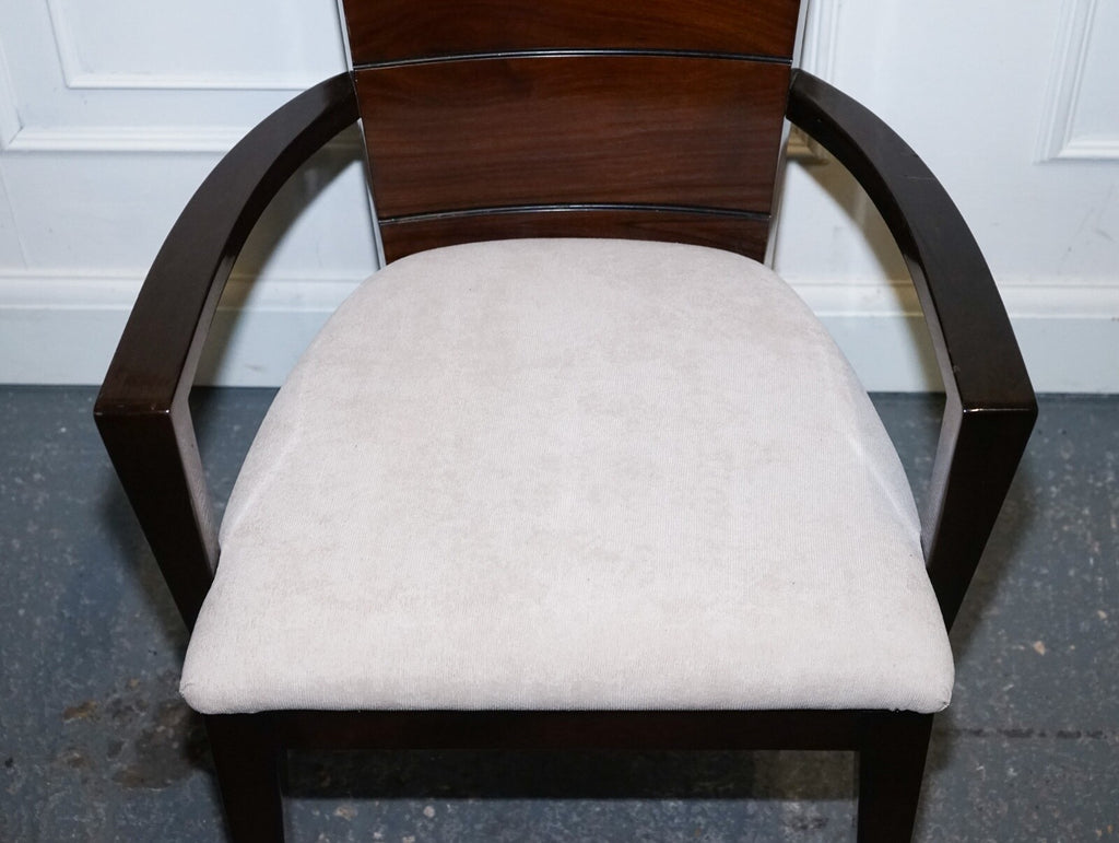 SET OF  10 DINING ART DECO STYLE CHAIRS BY GIORGIO COLLECTION ITALIAN DESIGNER