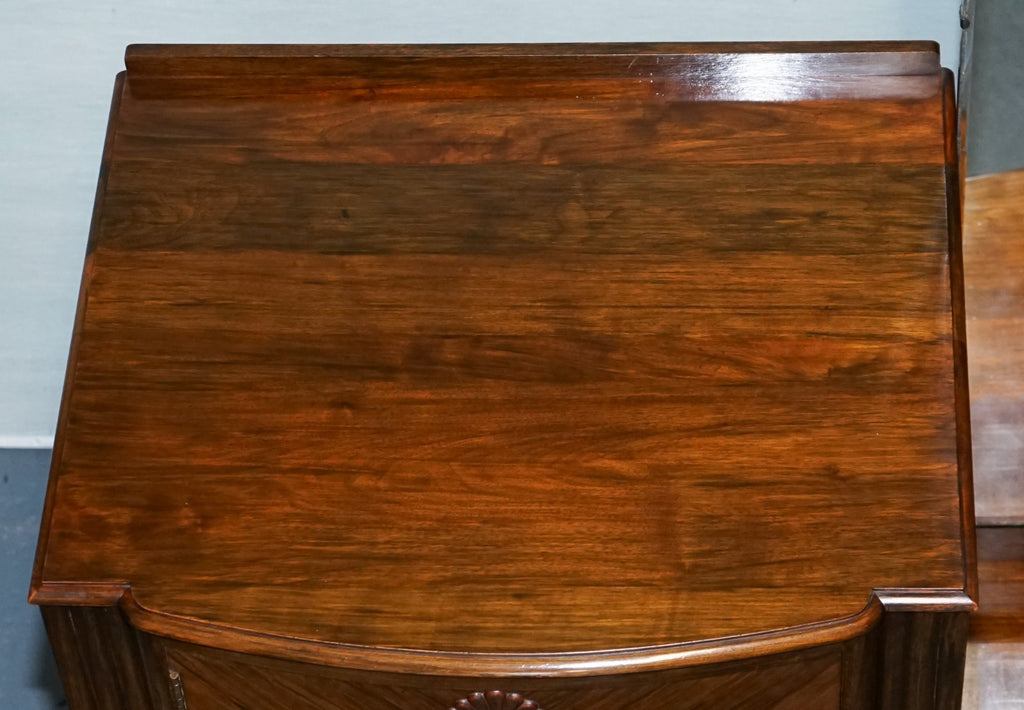 1930s ART DECO C.W.S CABINET WORKS DRESSING TABLE WITH MIRROR