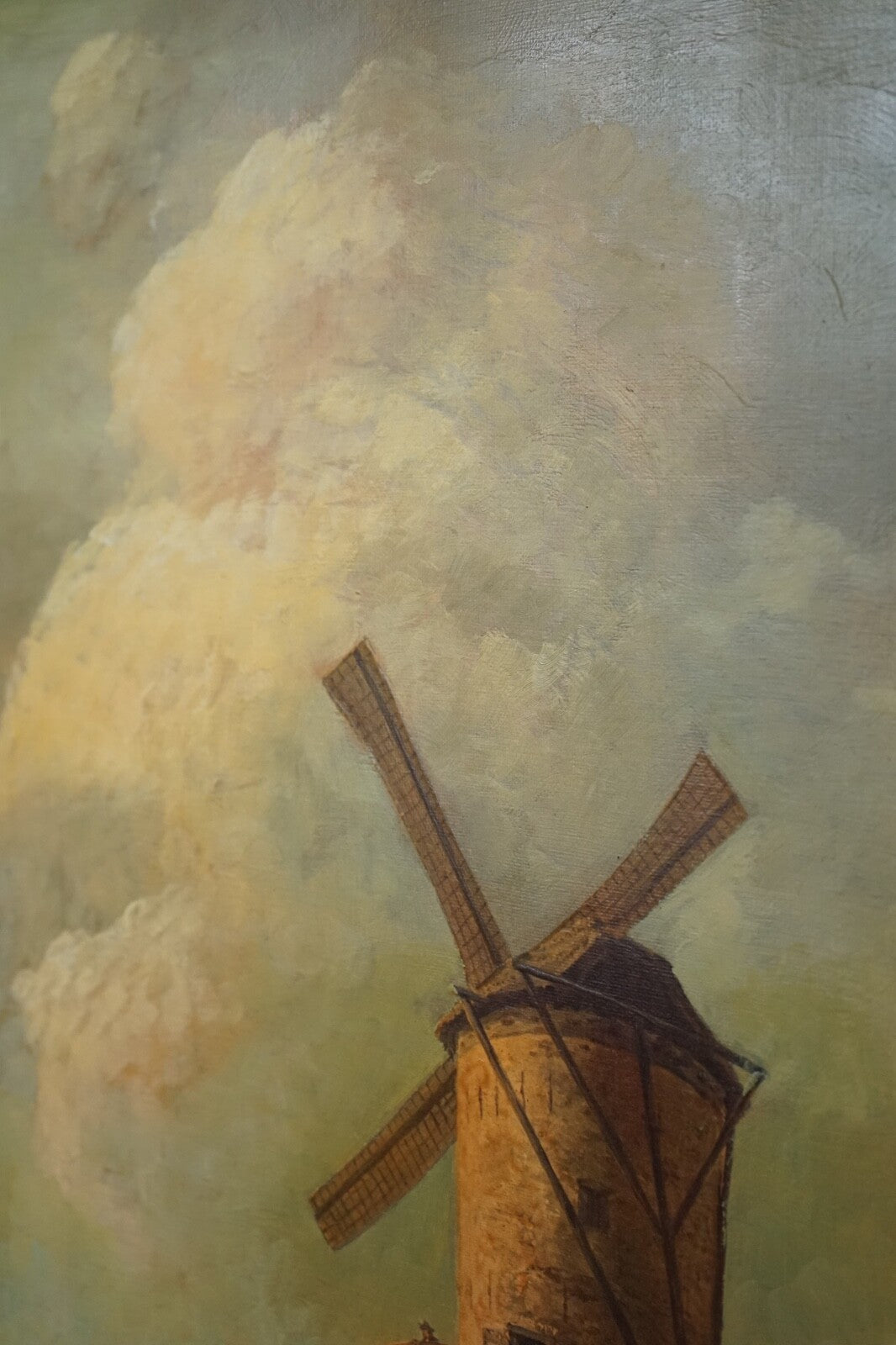 PAINTING AFTER JACOB VAN RUISDAEL THE MILL WIJK-BIJ-DUURSTEDE DUTCH 1628-1682