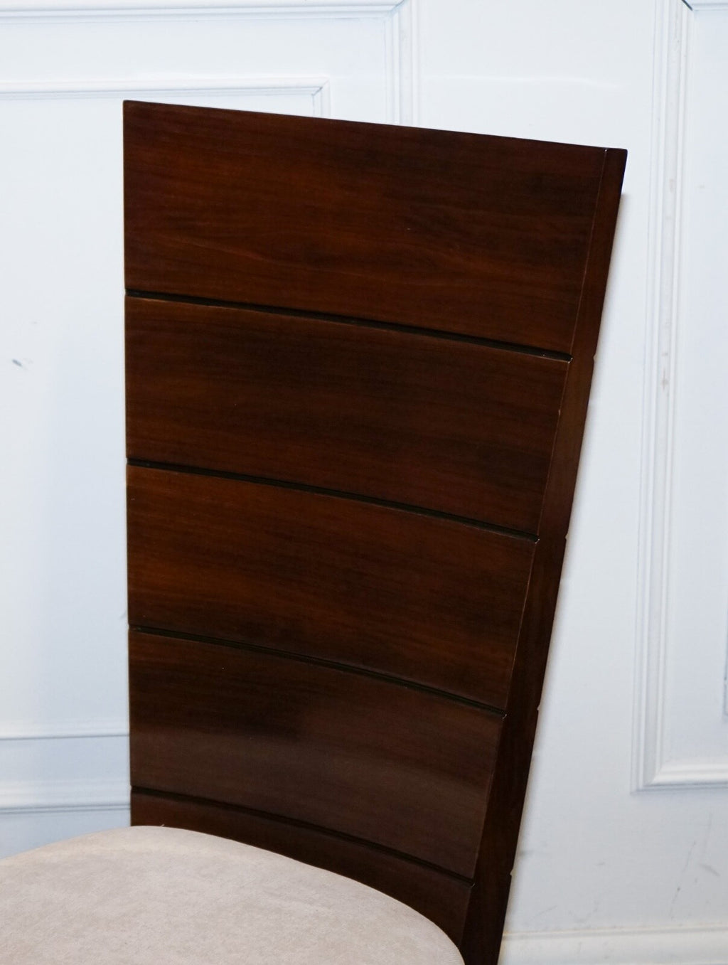 SET OF  10 DINING ART DECO STYLE CHAIRS BY GIORGIO COLLECTION ITALIAN DESIGNER