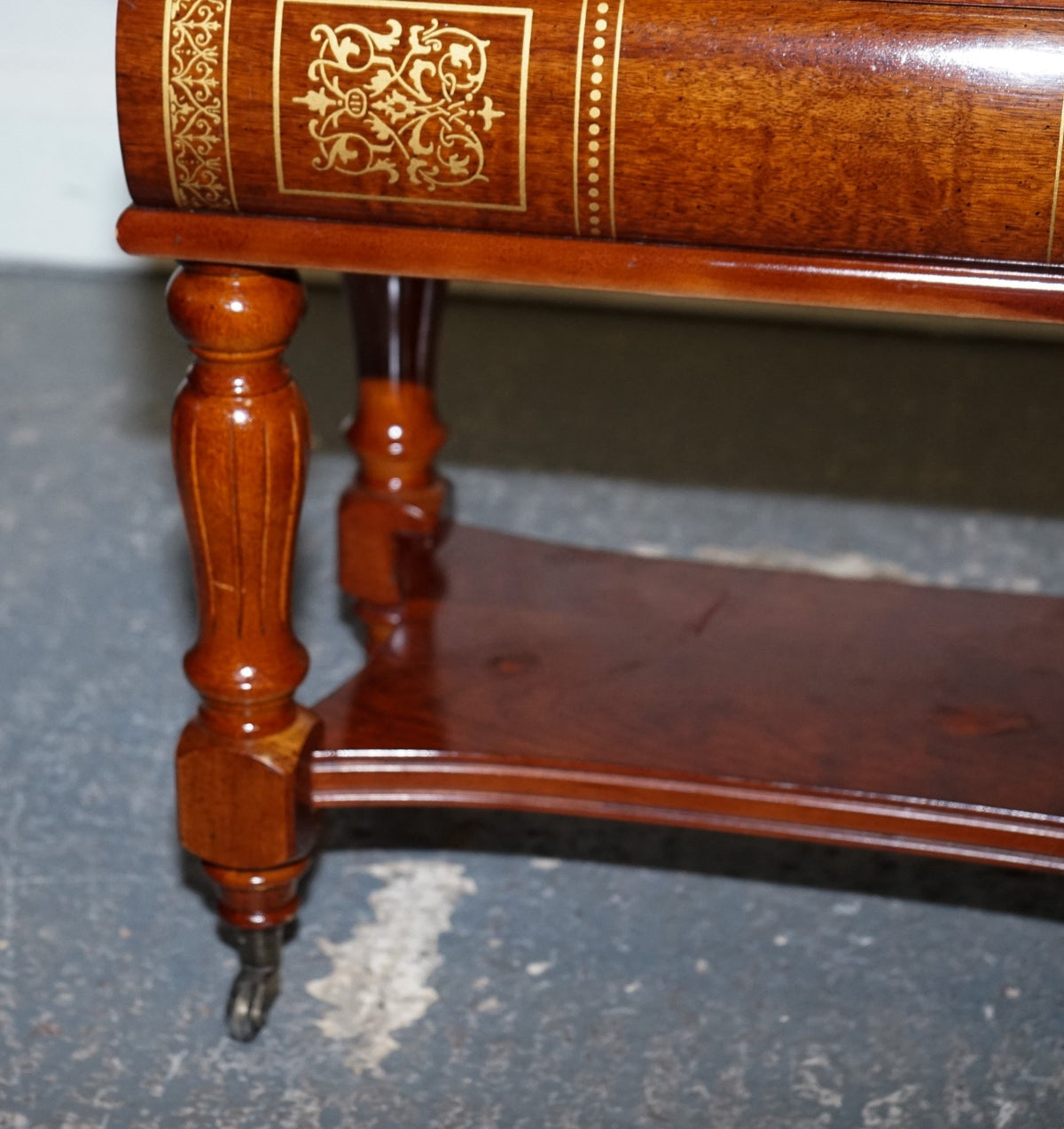MATCHING PAIR OF WOODEN FAUX BOOKS STACK SIDE END WINE TABLES WITH STORAGE