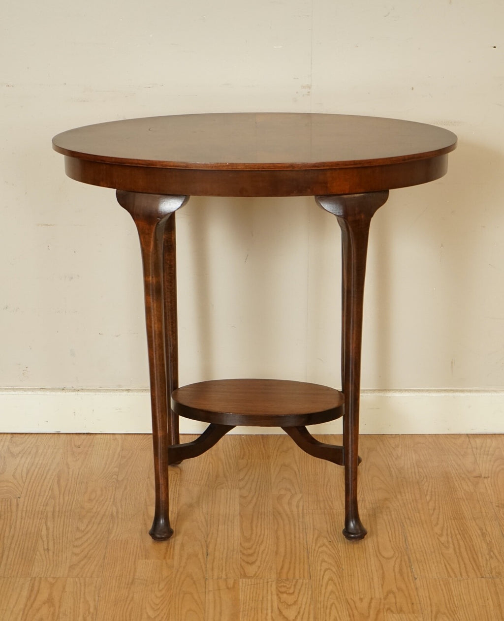 BEAUTIFUL VINTAGE SOLID SIDE END TABLE PLANT STAND OCCASIONAL TABLE