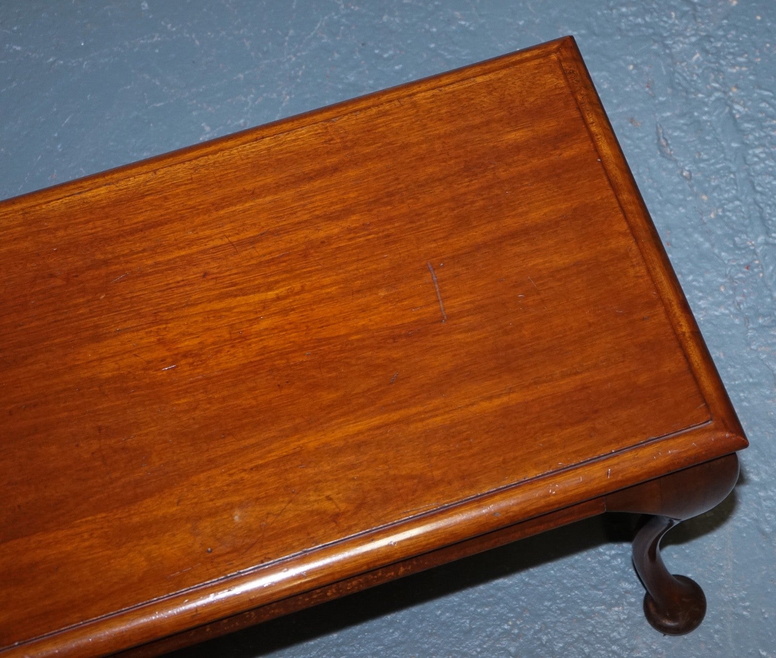 VINTAGE HARWOOD QUEEN ANNE STYLE LOW TABLE