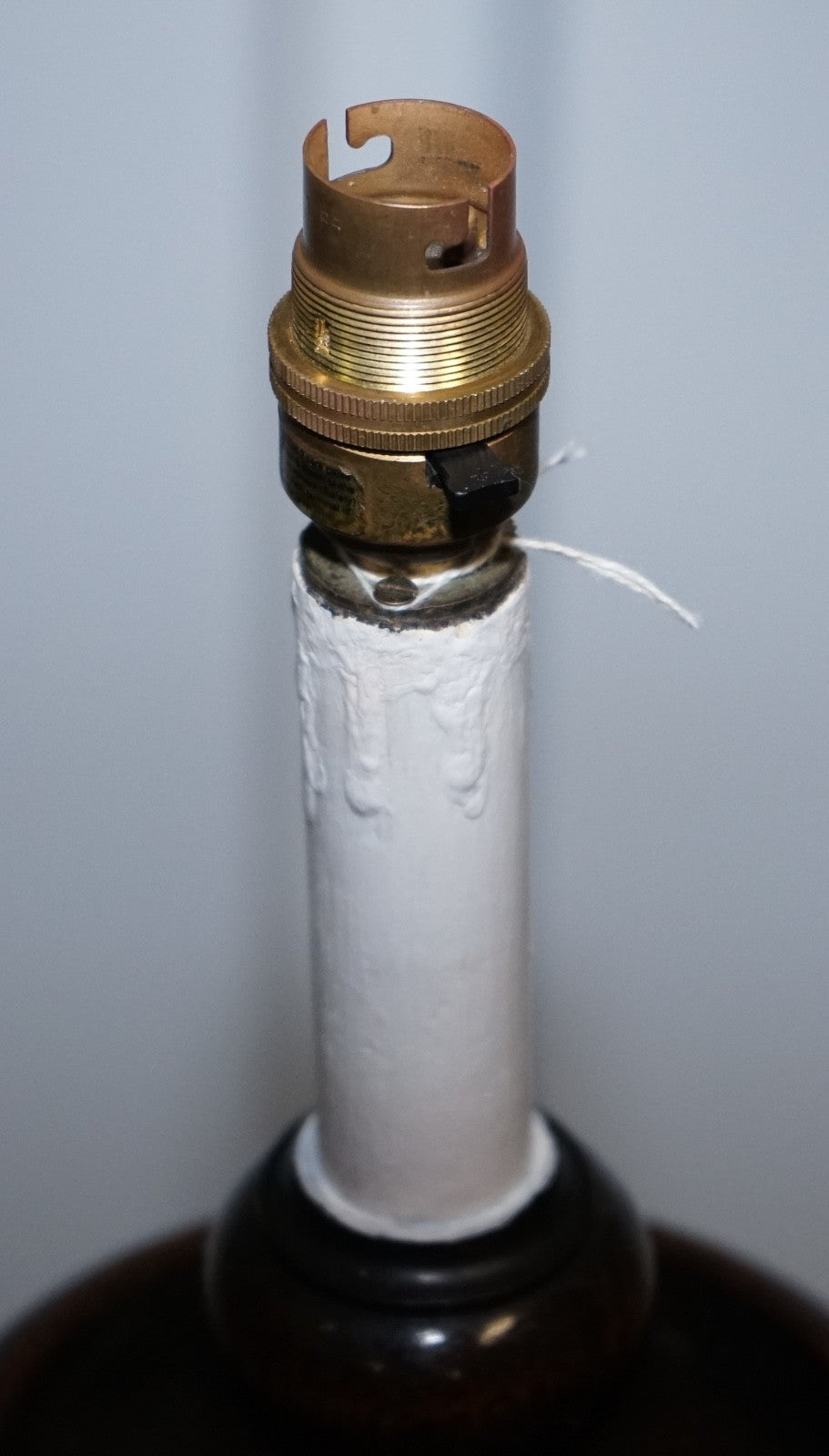 ANTIQUE SCOTTISH VICTORIAN OAK FLOOR READING LIBRARY FLOOR LAMP