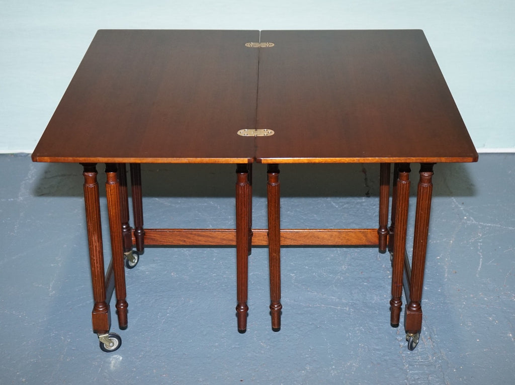 MCINTOSH MID CENTURY NESTiNG EXTENDABLE TABLE SET