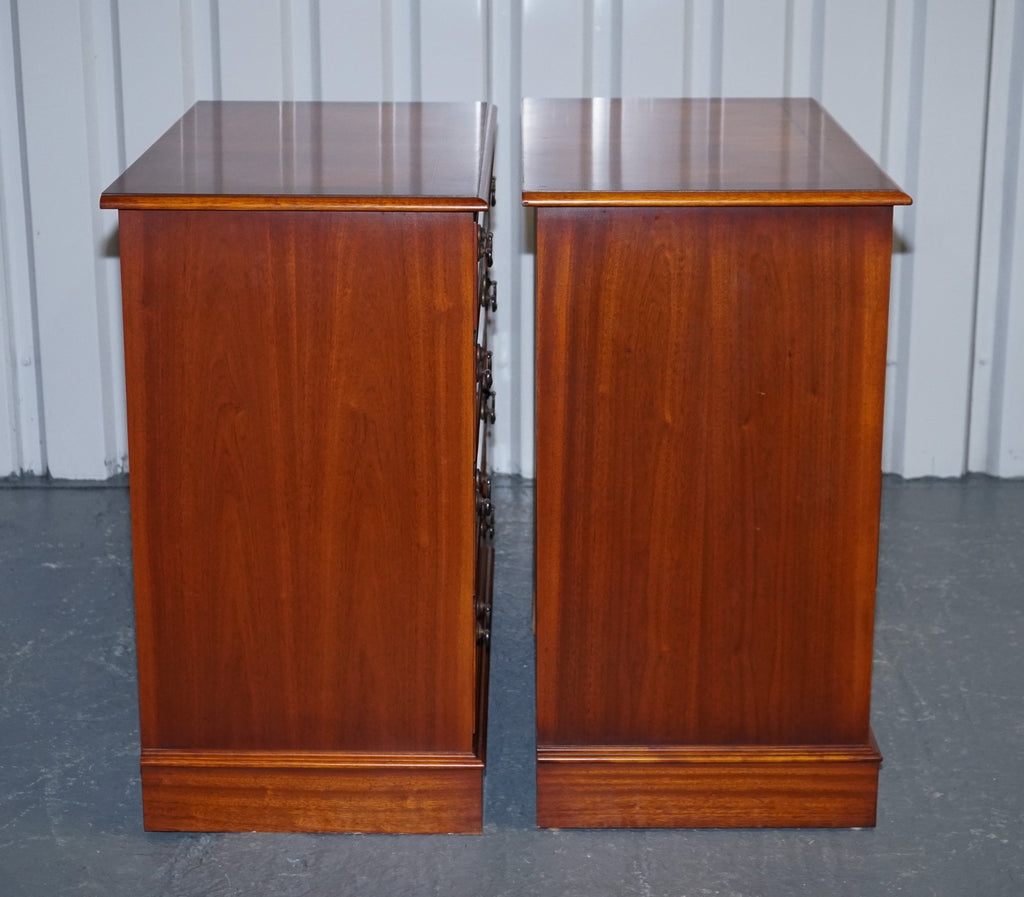 PAIR OF LARGE EDWARDIAN STYLE CHEST OF DRAWERS MADE BY PAUL SMITH BRIGHTON (2/3)