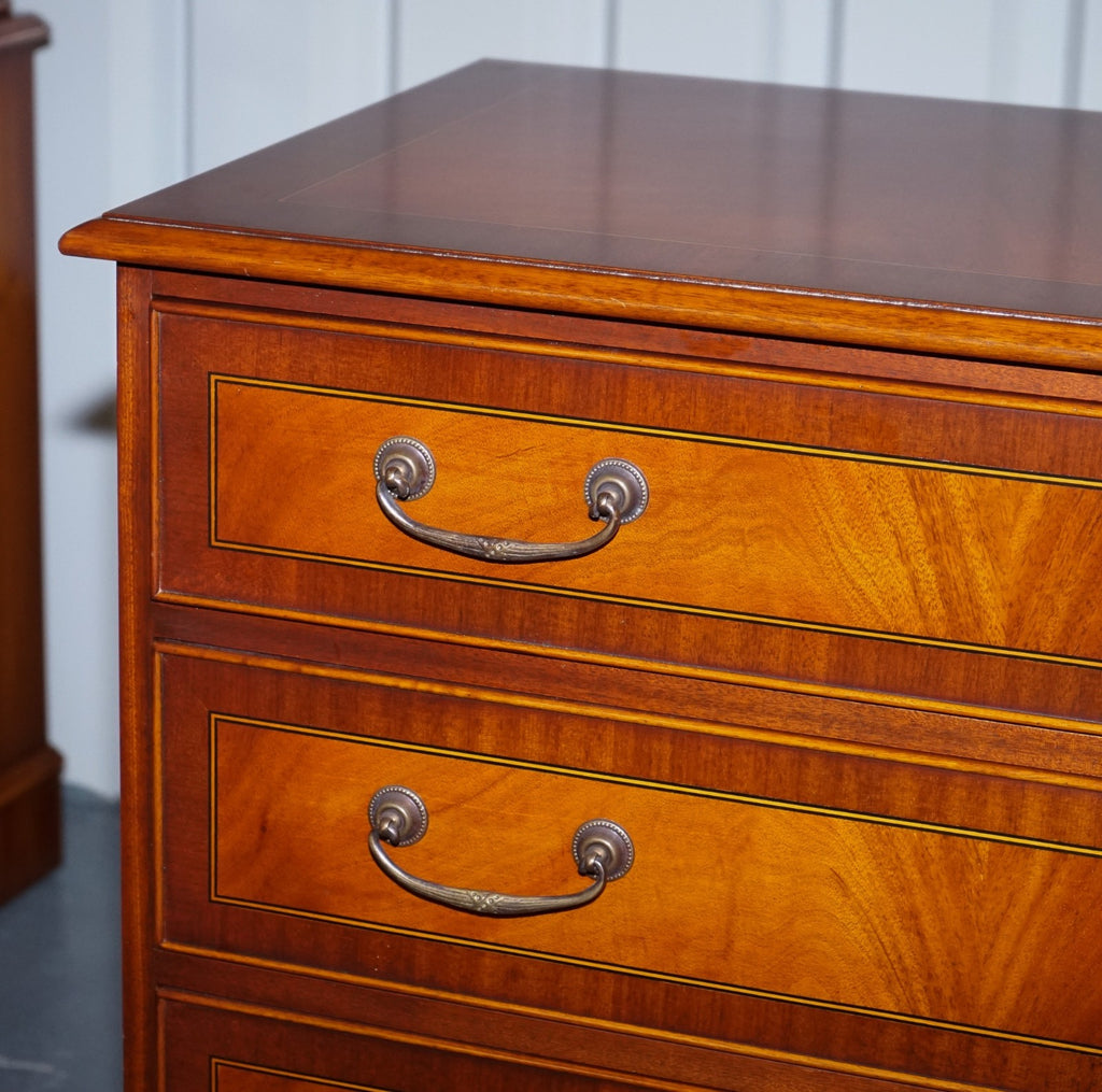 PAIR OF LARGE EDWARDIAN STYLE CHEST OF DRAWERS MADE BY PAUL SMITH BRIGHTON (2/3)
