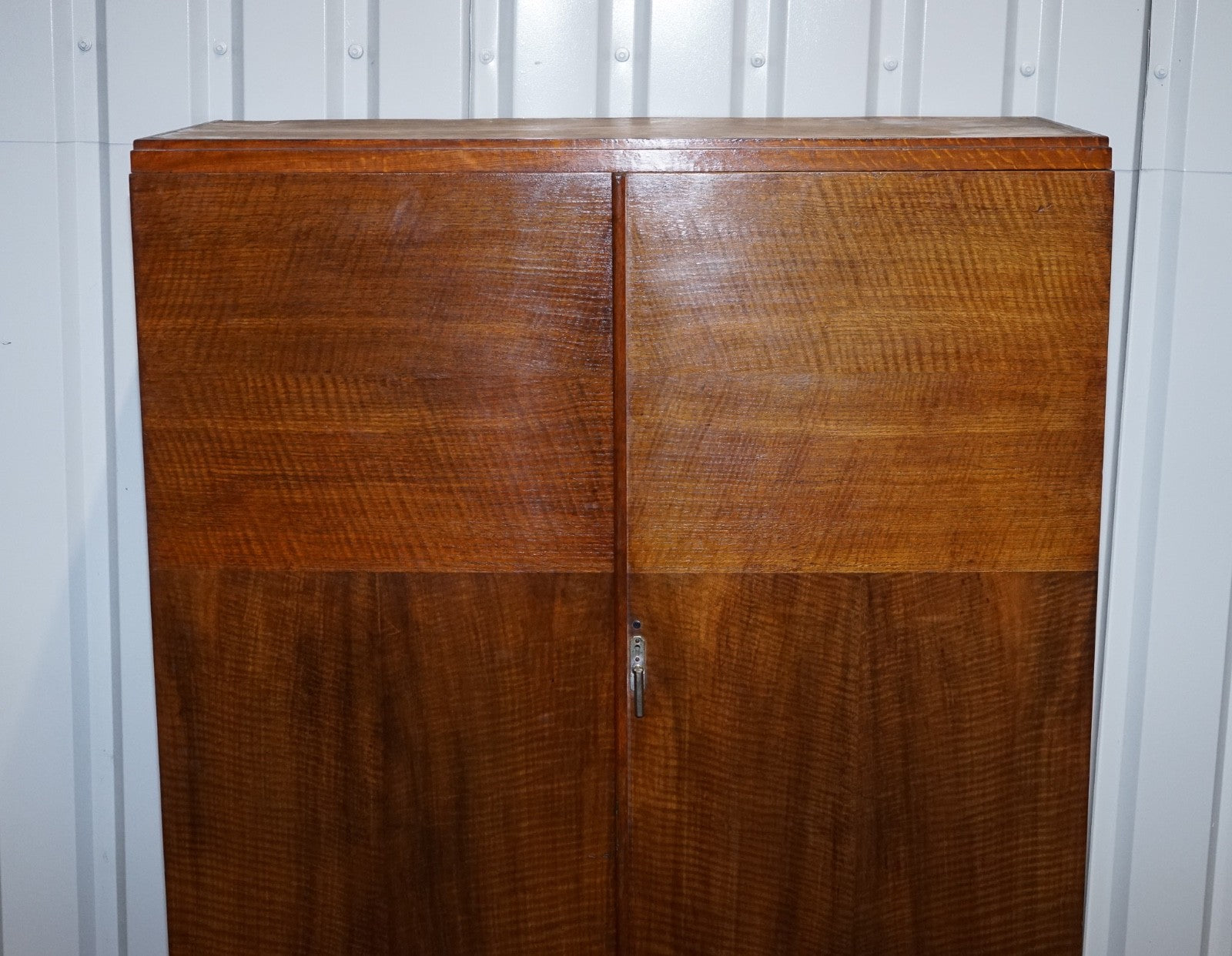 ANTIQUE 1930S ART DECO COMPACTOM REGENT STREET LONDON GENTLEMANS ''YN'' WARDROBE