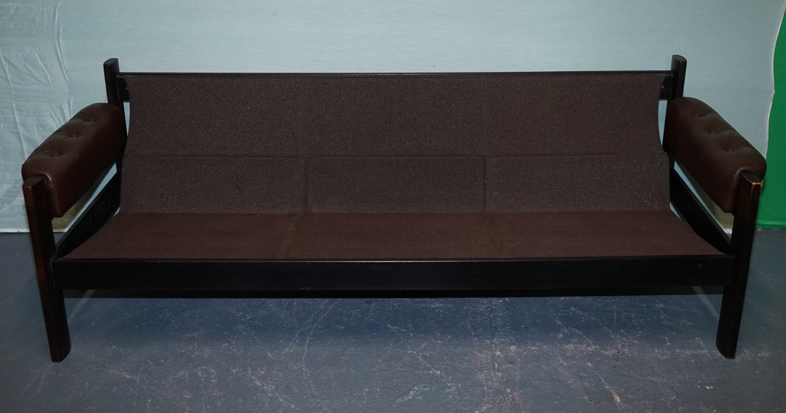 SCANDiNAVIAN ViNTAGE EKORNES STRESSLESS THREE SEATER SOFA