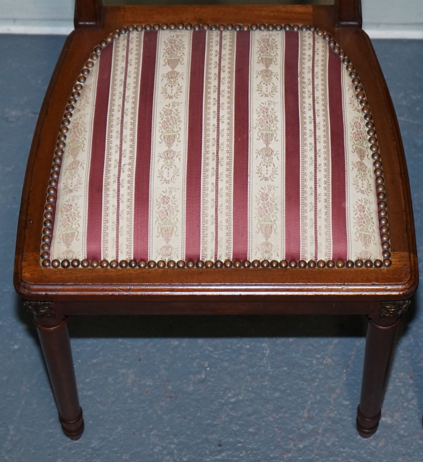 PAIR OF VINTAGE HARDWOOD DINING CHAIRS