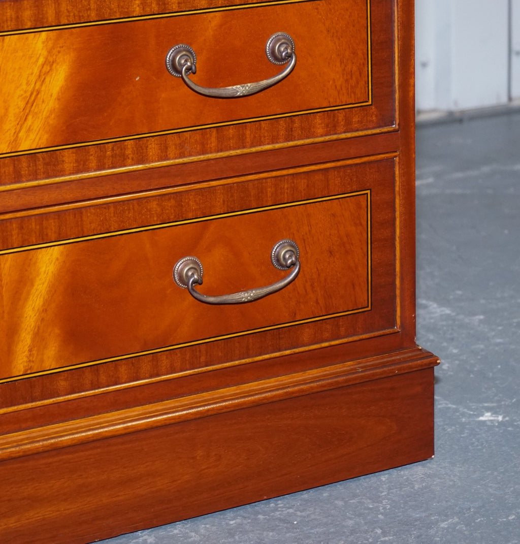PAIR OF LARGE EDWARDIAN STYLE CHEST OF DRAWERS MADE BY PAUL SMITH BRIGHTON (2/3)