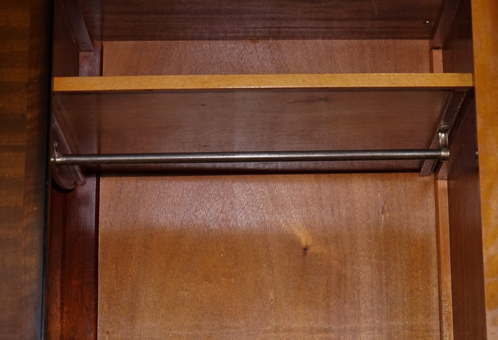 ART DECO 1920'S LARGE TWO DOOR WARDROBE OR AMOIRE