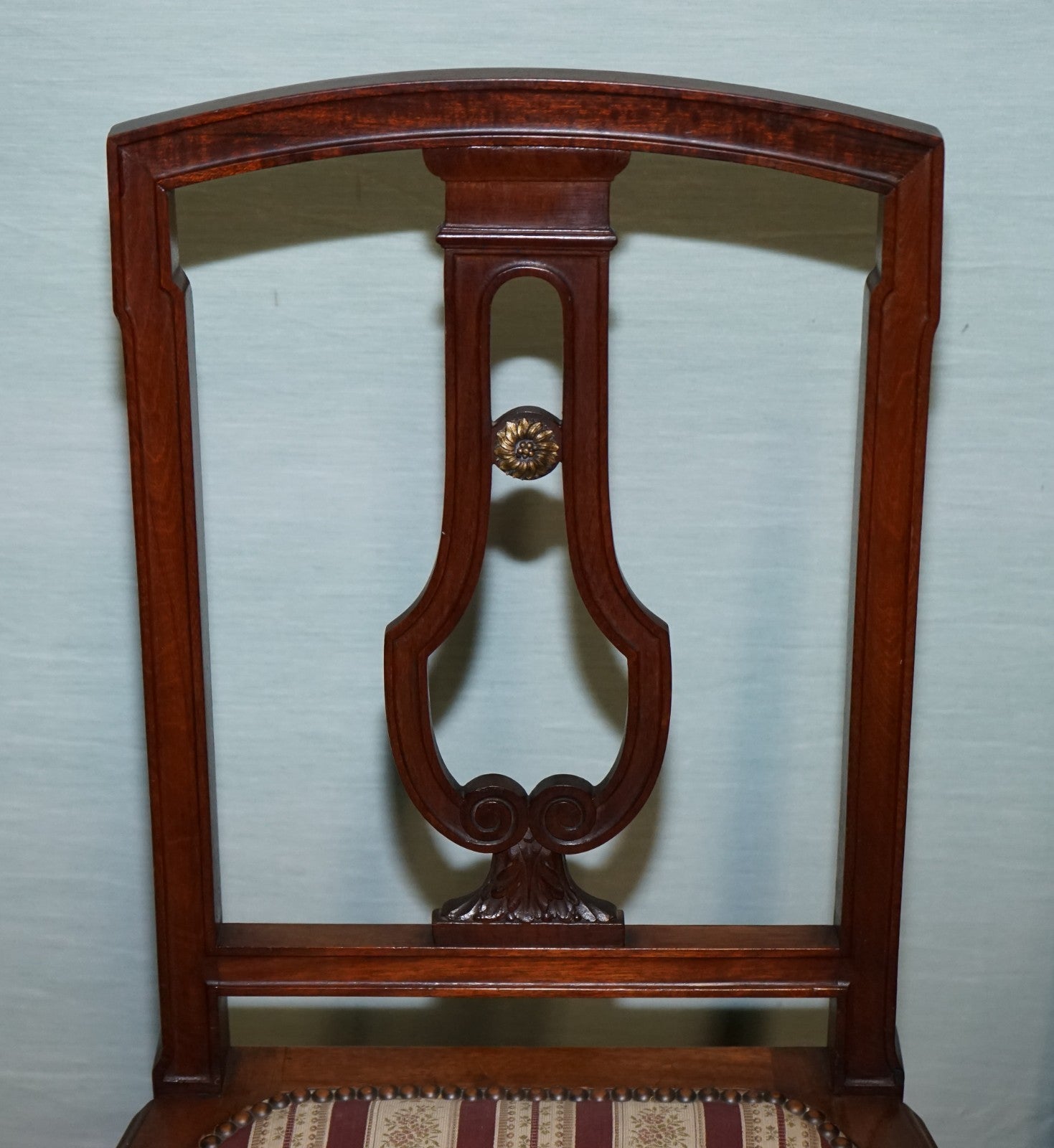 PAIR OF VINTAGE HARDWOOD DINING CHAIRS