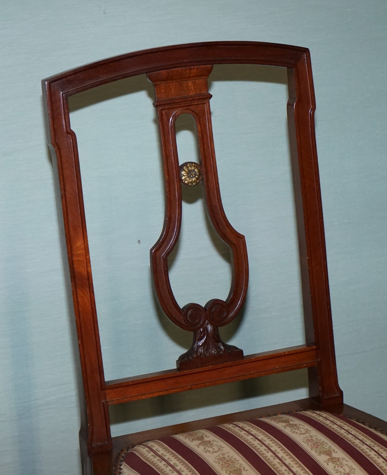 PAIR OF VINTAGE HARDWOOD DINING CHAIRS