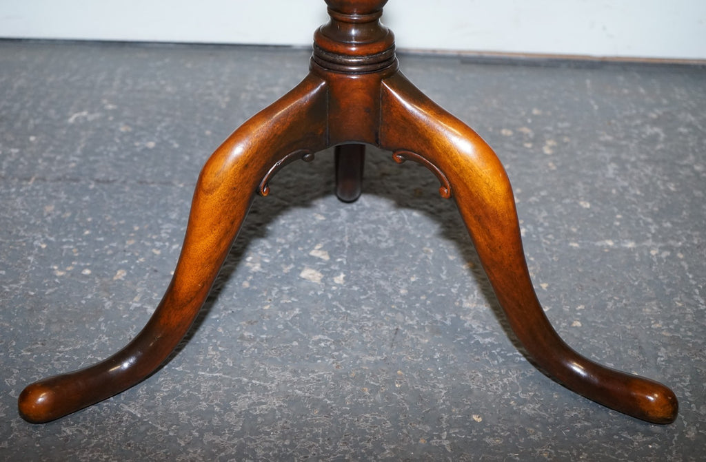 VINTAGE BRIGHTS OF NETTLEBED BURR WALNUT SIDE END WINE TABLE
