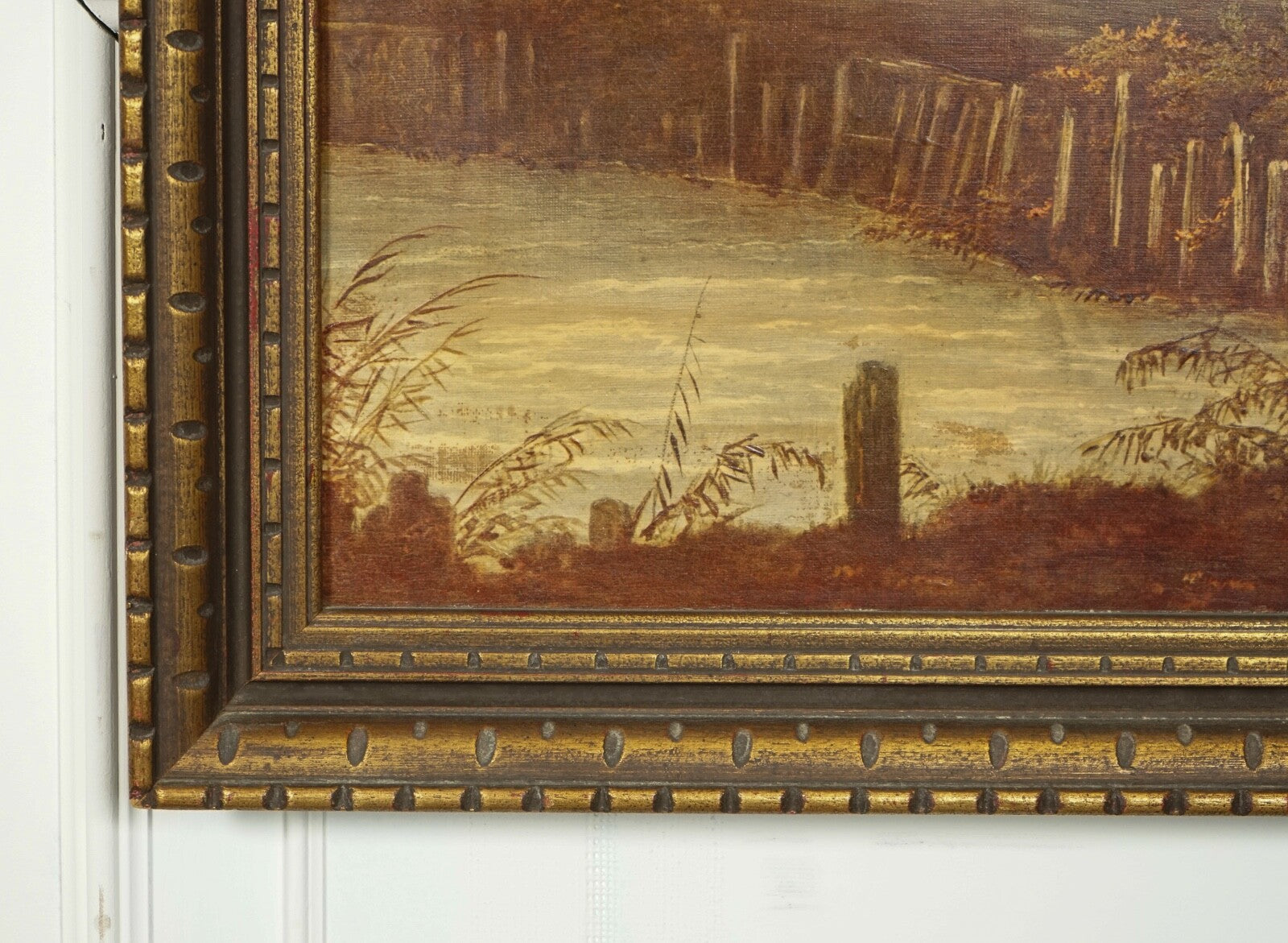 PAINTING AFTER JACOB VAN RUISDAEL THE MILL WIJK-BIJ-DUURSTEDE DUTCH 1628-1682