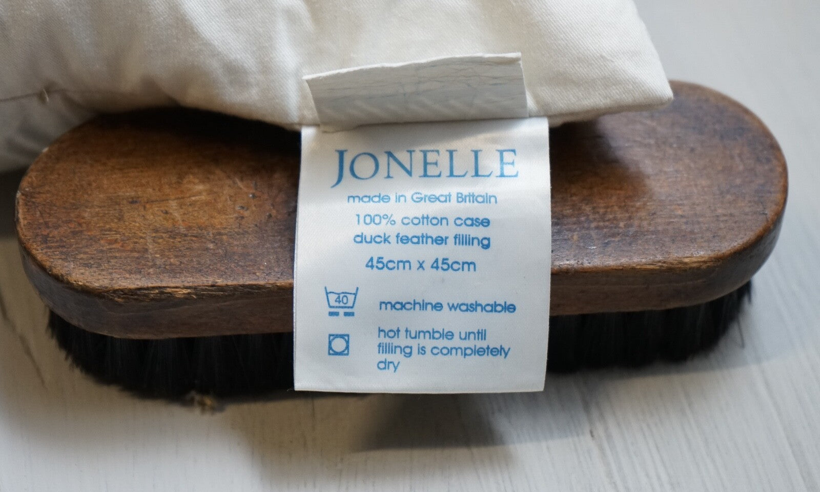 SET OF 4 VINTAGE JONELLE SCATTER CUSHIONS DUCK FEATHER FILLED VERY DECORATIVE