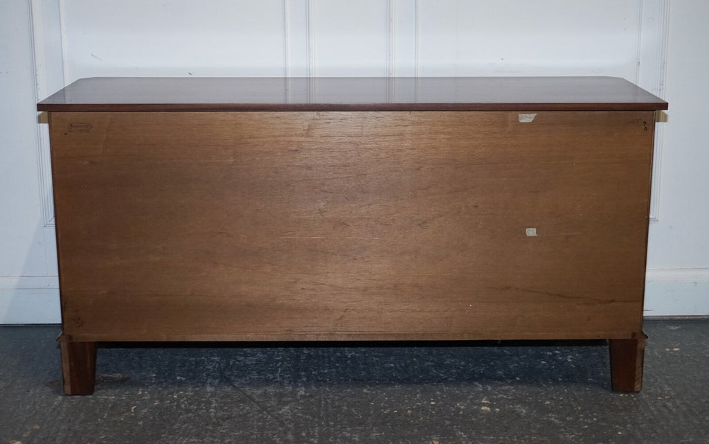STUNNING VINTAGE BEVAN FUNNEL HARDWOOD SIDEBOARD BANK OF DRAWERS