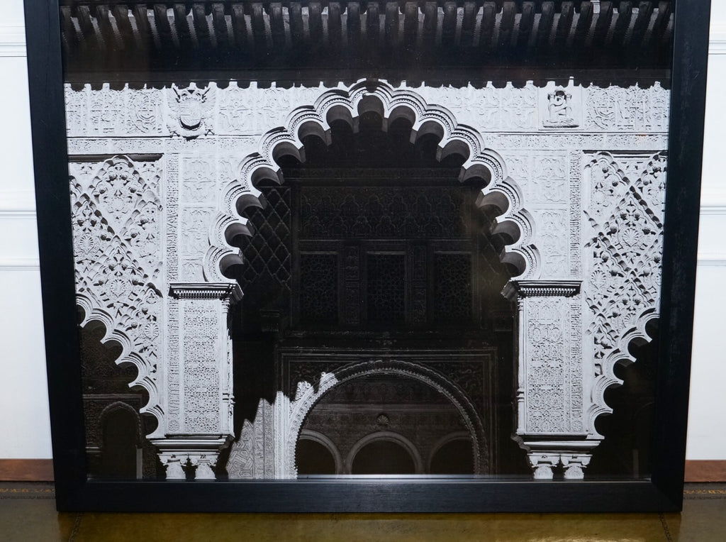 BEAUTIFUL COURTYARD OF THE MAIDENS IN THE REAL ALCAZAR IN SEVILLE PICTURE PRINT
