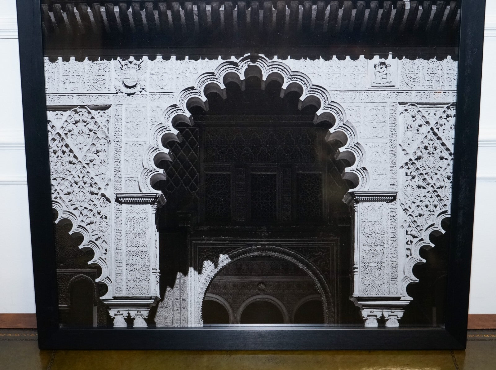 BEAUTIFUL COURTYARD OF THE MAIDENS IN THE REAL ALCAZAR IN SEVILLE PICTURE PRINT