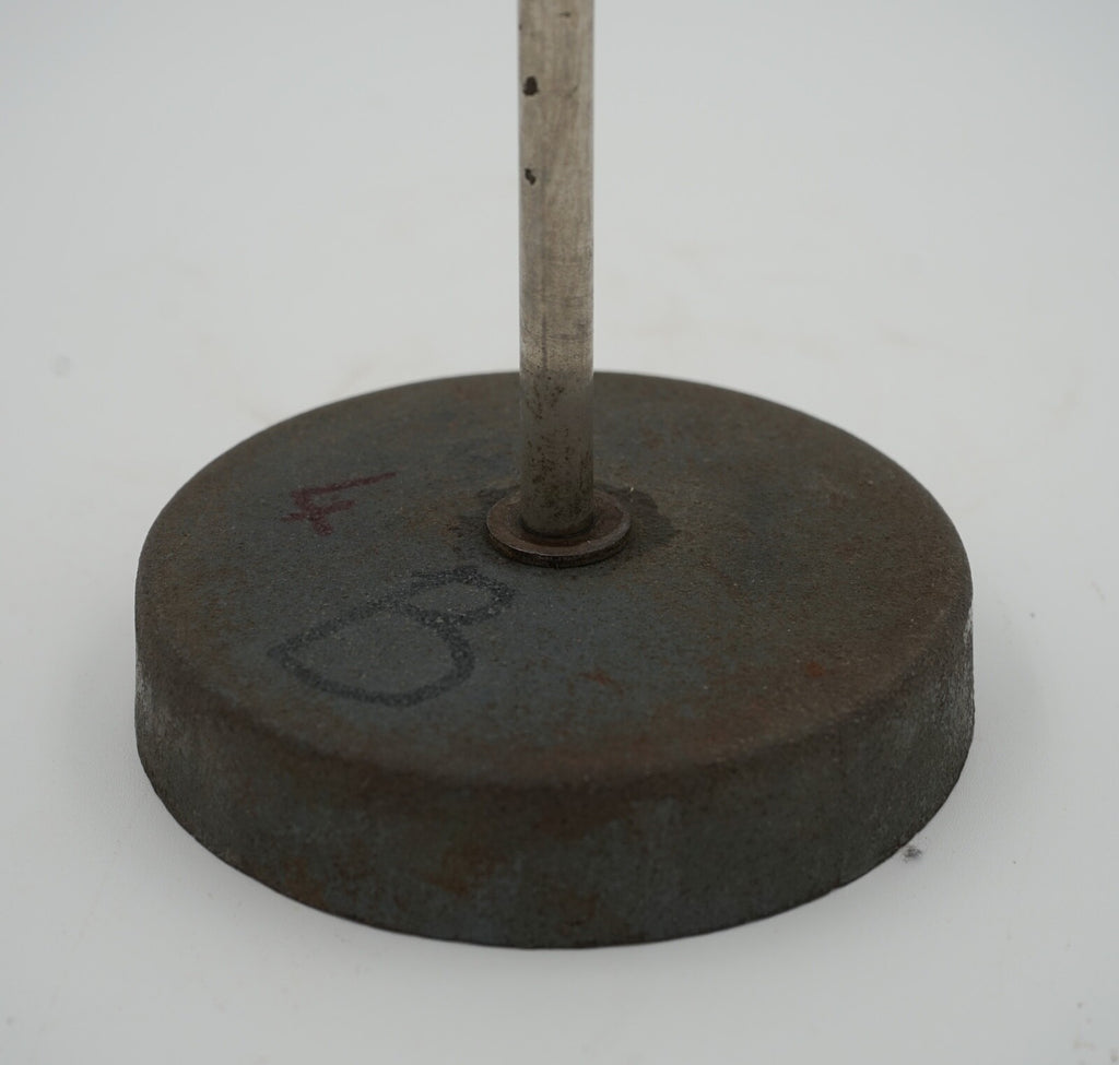 1940'S ENGLISH SALVAGED LABORATORY SCHOOL TABLE LAMP ADJUSTABLE LIGHT 001