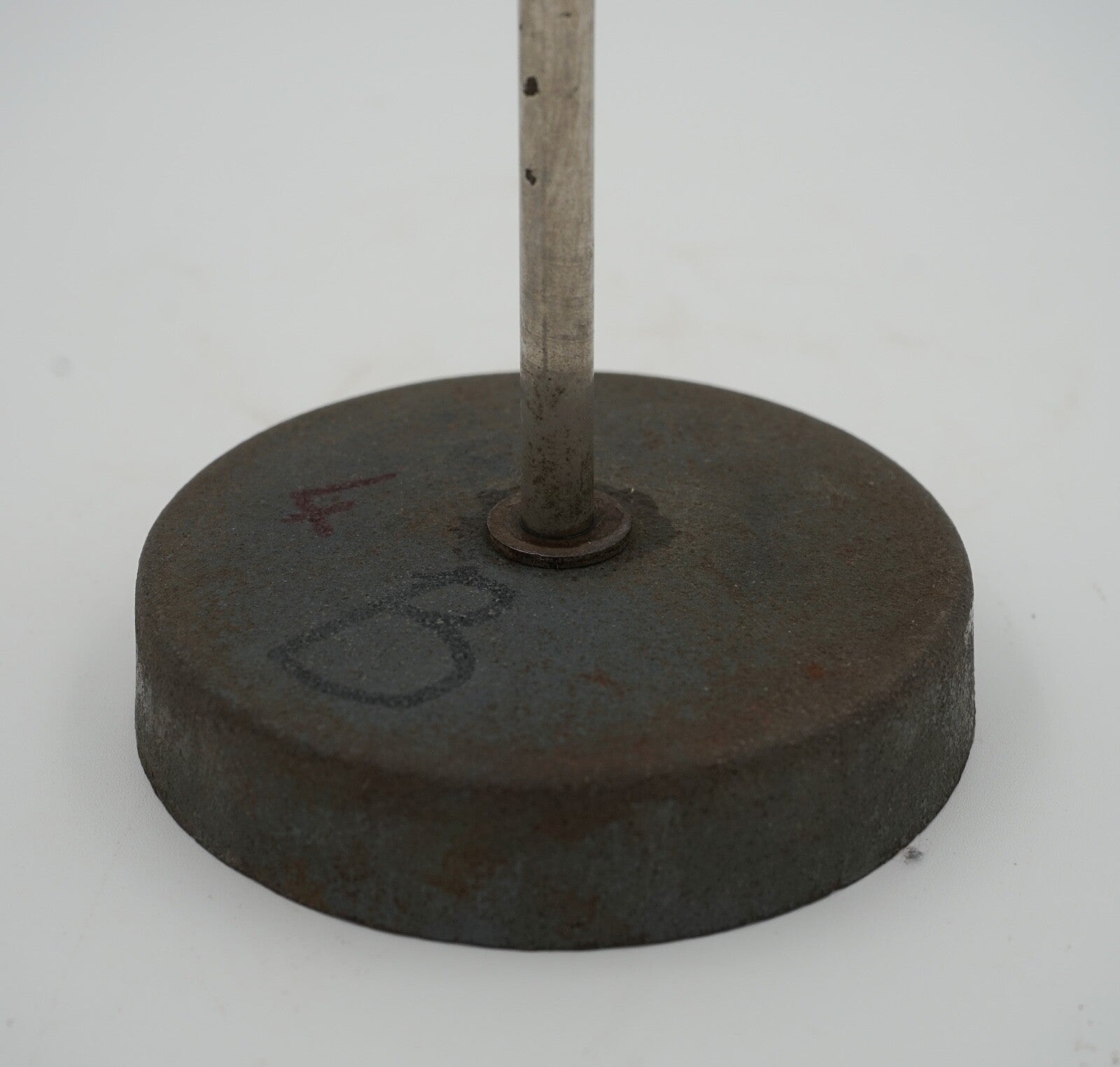 1940'S ENGLISH SALVAGED LABORATORY SCHOOL TABLE LAMP ADJUSTABLE LIGHT 001