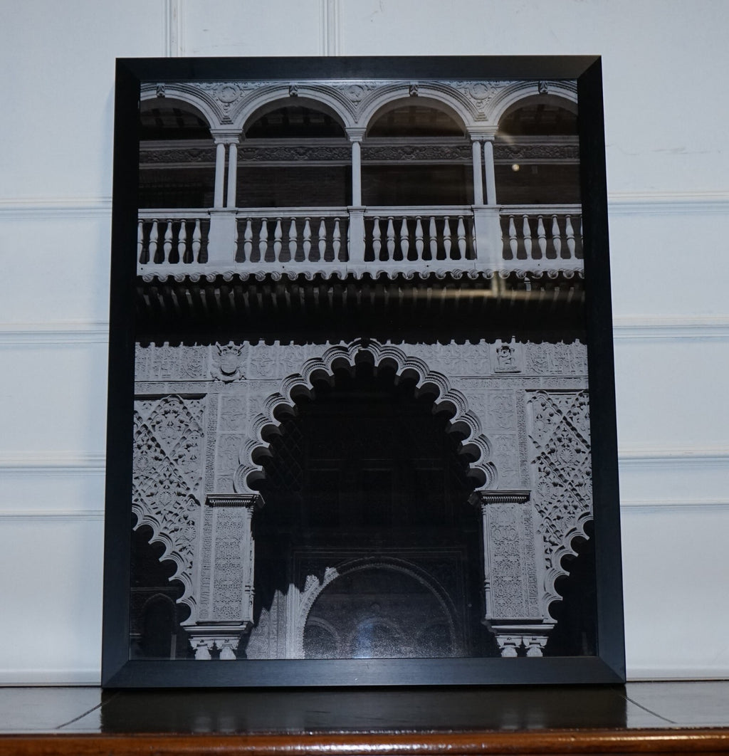 BEAUTIFUL COURTYARD OF THE MAIDENS IN THE REAL ALCAZAR IN SEVILLE PICTURE PRINT