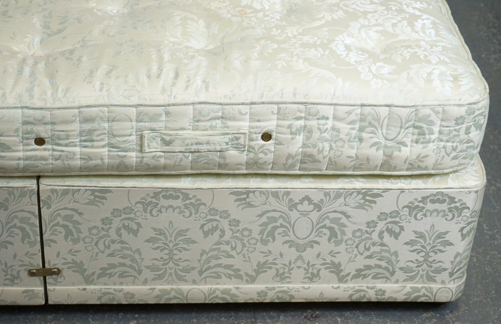 STAPLES & CO DOUBLE DIVAN & MATTRESS BED