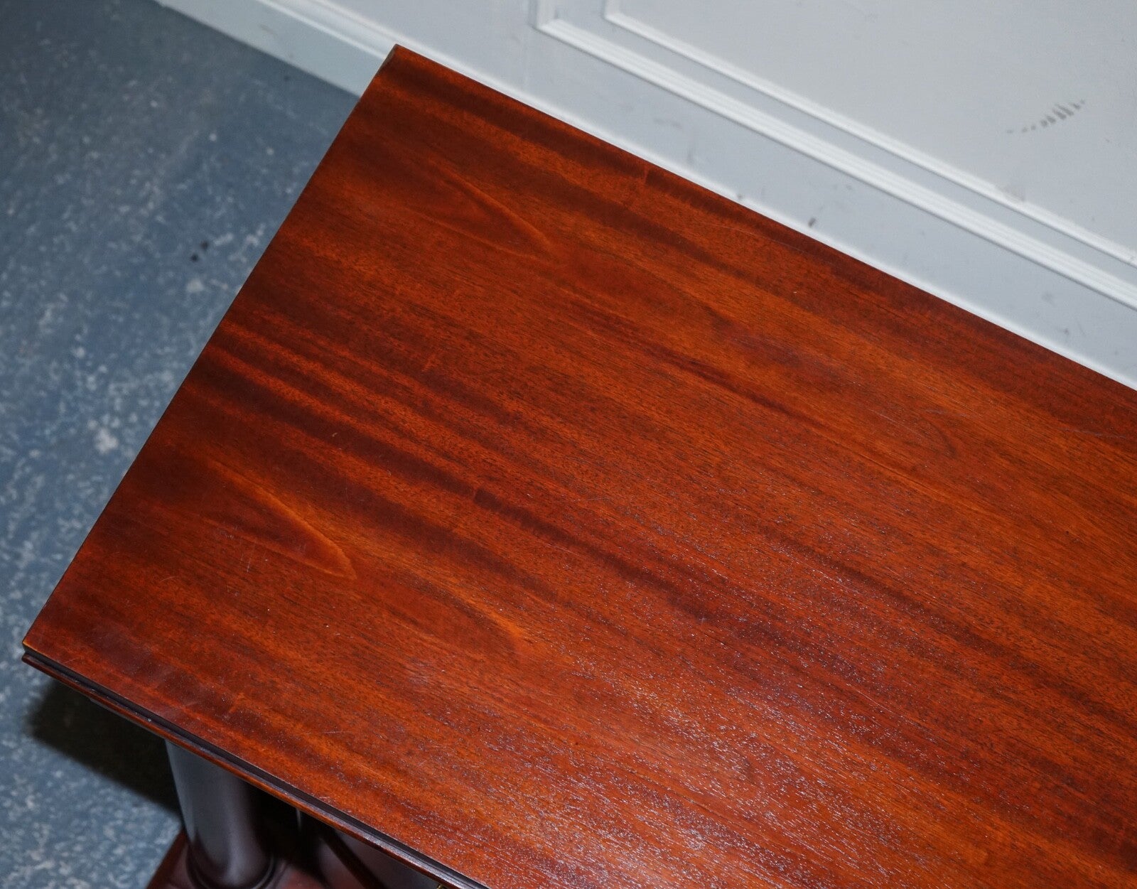 RALPH LAUREN FRENCH EMPIRE STYLE FLAMED MAHOGANY CHEST OF DRAWERS