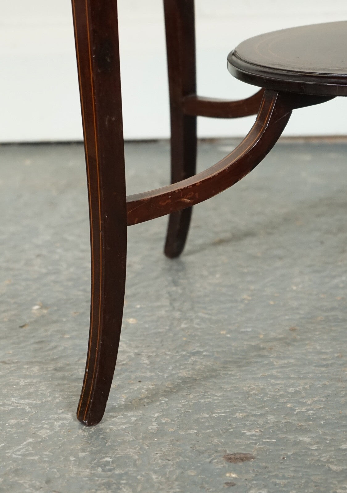 EDWARDIAN SIDE END WINE LAMP TABLE J1
