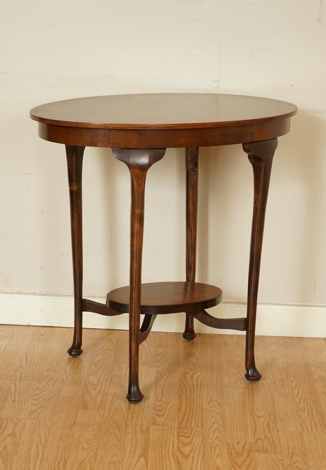 BEAUTIFUL VINTAGE SOLID SIDE END TABLE PLANT STAND OCCASIONAL TABLE