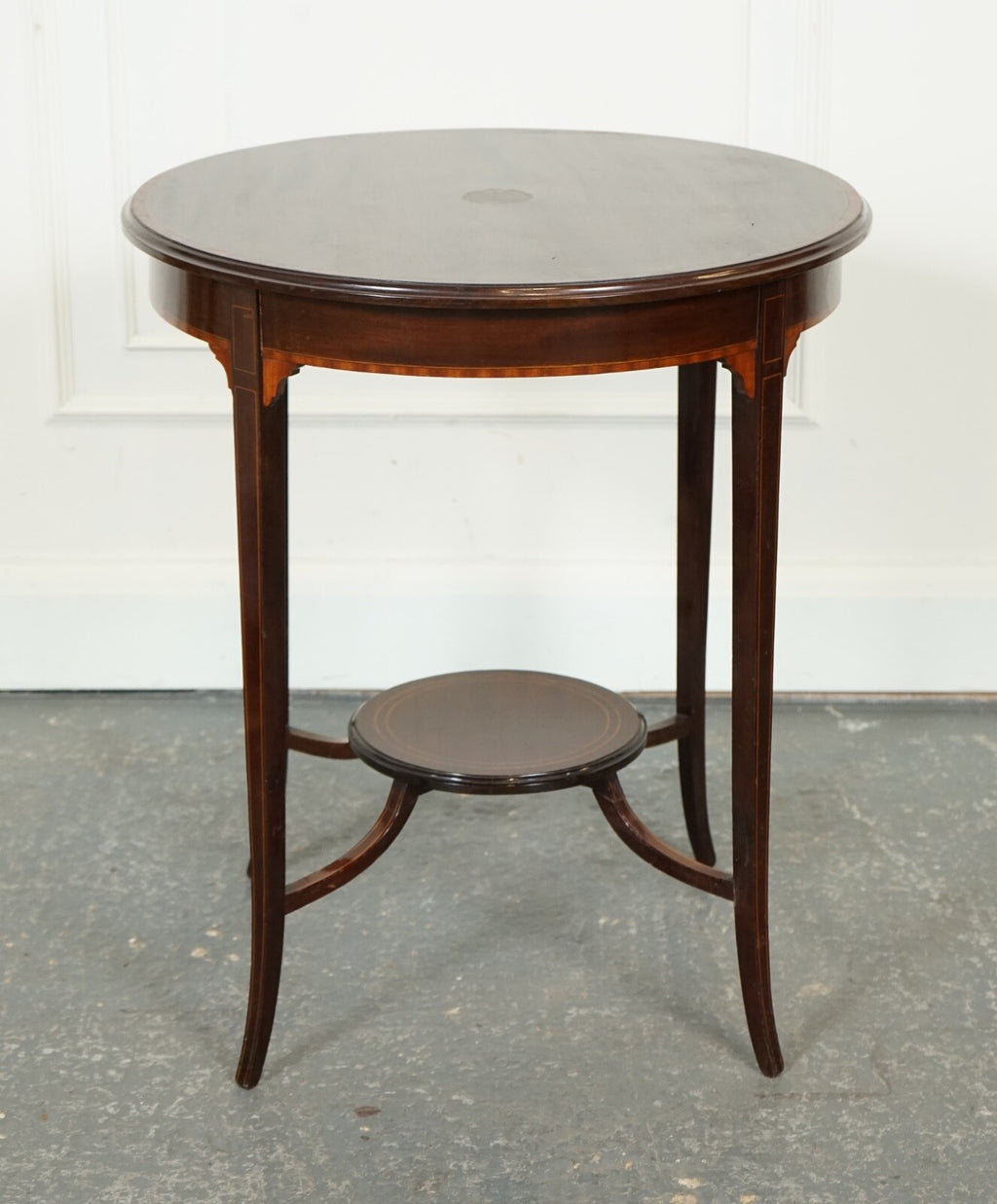 EDWARDIAN SIDE END WINE LAMP TABLE J1
