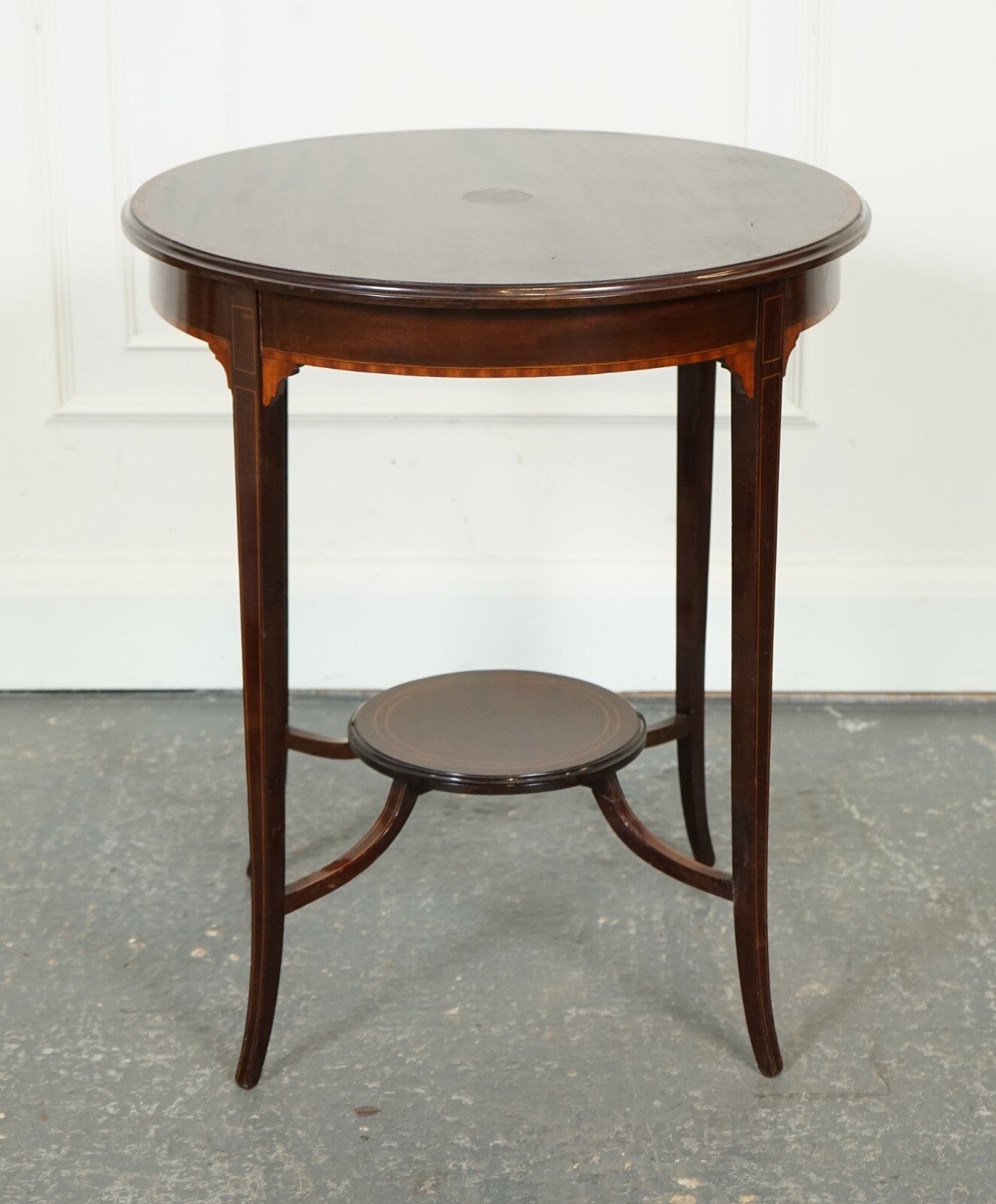EDWARDIAN SIDE END WINE LAMP TABLE J1