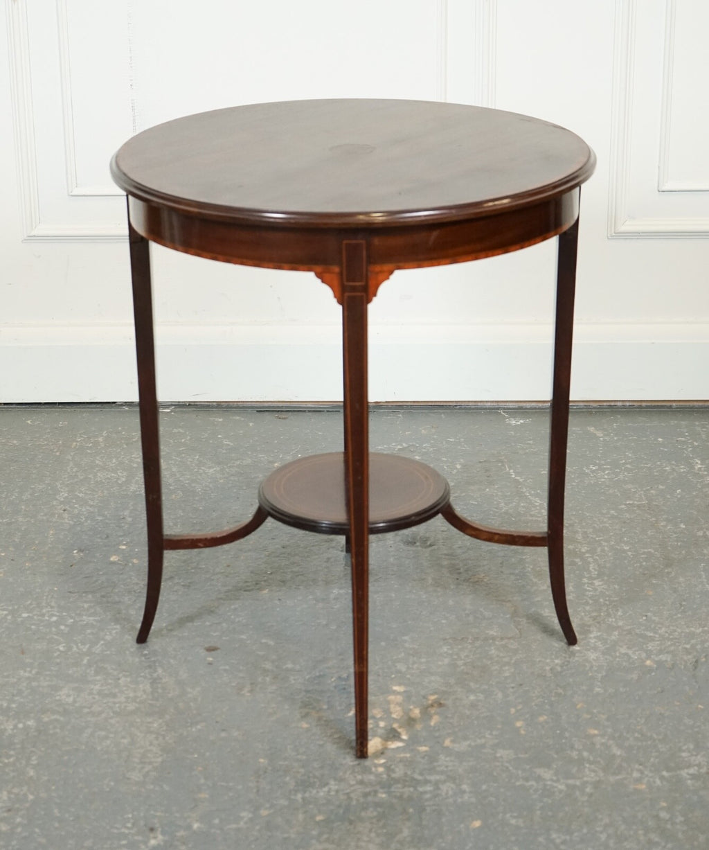 EDWARDIAN SIDE END WINE LAMP TABLE J1