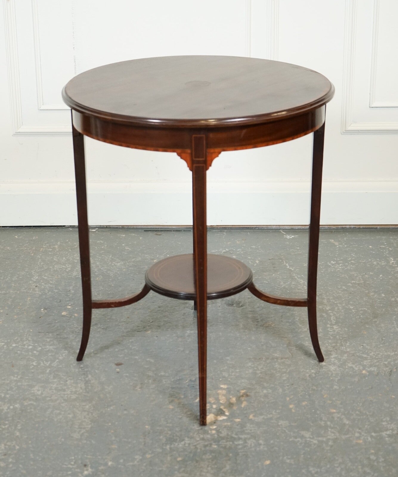 EDWARDIAN SIDE END WINE LAMP TABLE J1