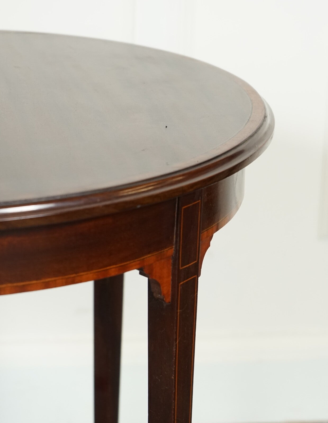 EDWARDIAN SIDE END WINE LAMP TABLE J1