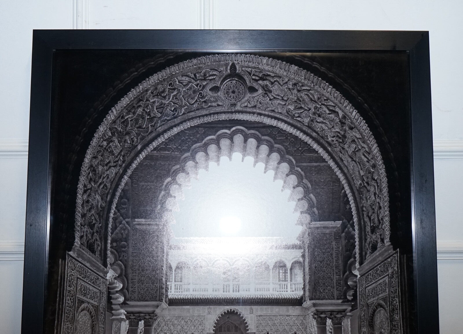BEAUTIFUL COURTYARD OF THE MAIDENS IN THE REAL ALCAZAR IN SEVILLE PICTURE PRINT